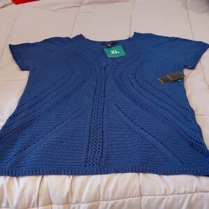 Fever Royal Blue Knit Top